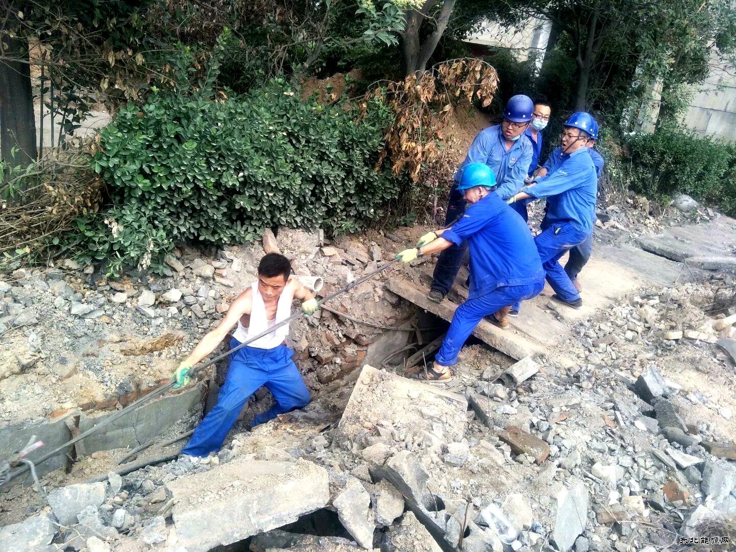 蒲白热电公司：建设不停歇 奔跑正当时