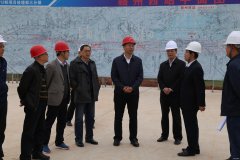 江西昌九城际铁路公司：新任董事长、总经理莅临昌赣客专12标工地