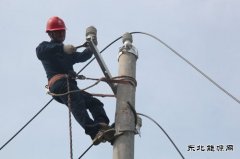 太康县供电公司：春光里    施工忙
