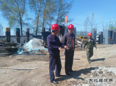 兴凯湖电业局：组成联合检查组对龙头变施工现场进行隐患排查