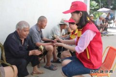 太康县公司：浓浓关爱送老人