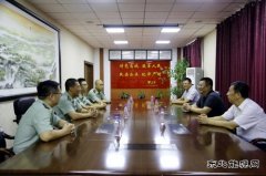 佳木斯供电公司：“八一”慰问官兵 畅叙鱼水情深