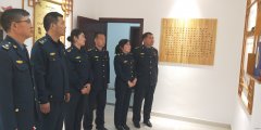 布尔津路政海事局党支部参观布尔津县党建图书馆