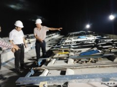 中铁二十一局：四公司工会主席李奇现场慰问昌赣客专夜班职工