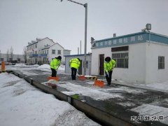 【恰库尔图超限检测站】抗风雪、战疫情、保畅通