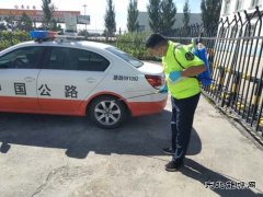 恰库尔图超限检测站治超、值守两手抓，全力打好疫情防御战