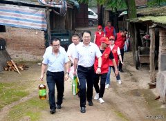 蒲白热电公司：共建文明新农村 互惠互利真扶贫