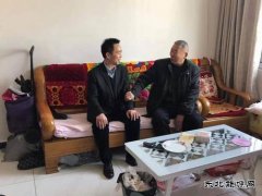 中煤矿建集团党委委员、副总经理徐辉东走访慰问退休老党员