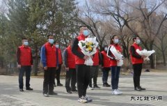 肇州县电业局：传承红色基因学习百年党史开展清明祭奠英烈活动