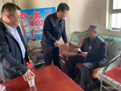 蒲白建新煤化：走访困难职工 送关怀暖人心