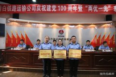 蒲白铁运公司：公司召开庆祝中国共产党成立100周年暨表彰大会