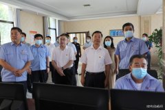 渭南市委常委、统战部部长、政法委书记樊存弟到西固煤业调研