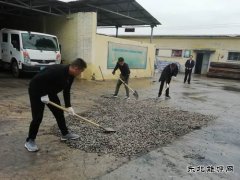 蒲白西固煤业供应科：补漏洞 除隐患 扎实做好雨季“三防”工作