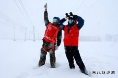 兴凯湖供电公司：无惧风雪开展“特巡” 可靠供电保民生
