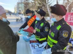 阿勒泰执法支队哈巴河执法大队：开展普法宣传，提升法律意识