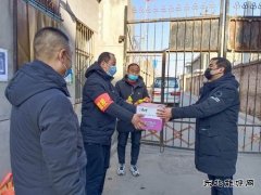 蒲白马南社区：战“疫”有力度  慰问人暖心更暖