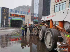 蒲白建庄矿业：时刻绷紧安全红线，确保辅运车辆运输安全