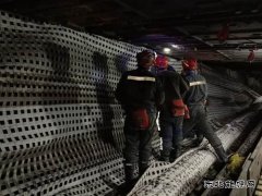 涌鑫矿业公司：攻坚克难决胜133101工作面末采工作