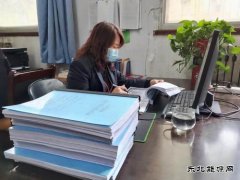 陕煤蒲白技/02/meiqitongxun/2022/0523/：疫情防控期间，培训资料整理“不松懈”