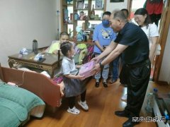 蒲白中心社区：入户慰问暖人心  满满关爱暖童心