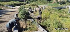 小峪煤业公司驻村工作队：改善村容村貌  成就美丽乡村
