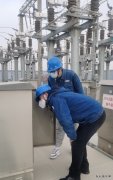 国网临泽县供电公司：寒潮来袭!临电力铁军已逆风而来…