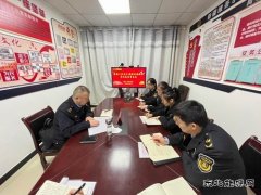 哈巴河执法大队：党课到基层用理论武装头脑  让理论促事业发展