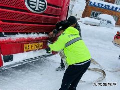 阿勒泰执法支队哈巴河执法大队：以雪为令 除雪保畅