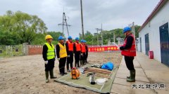 国网九三供电公司：开展35千伏变电站防汛应急演练