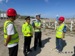 哈巴河执法大队：加强在建公路项目施工监管 确保公路安全