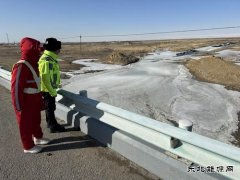 阿勒泰执法支队哈巴河执法大队：协助开展公路技术状况调查工作