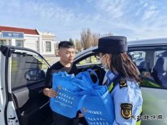 北屯执法大队：清明坚守保畅通 普法宣传护平安