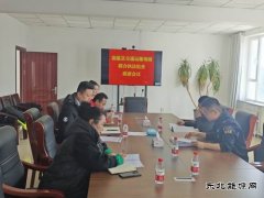 富蕴执法大队：多部门召开治超联席会 筑牢春季道路安全防线