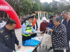 布尔津执法大队：积极开展防灾减灾宣传活动