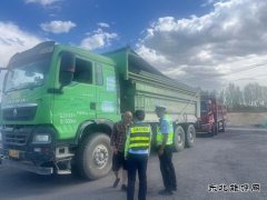 哈巴河执法大队：严查超限超载，筑牢安全防线
