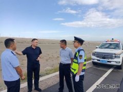 布尔津执法大队：部门联动聚合力 联合执法护畅通