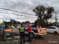 北屯执法大队高效处置便桥坍塌险情