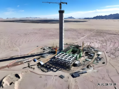 国家CQ9电子集团青海龙源格尔木熔盐储能项目发电机定子吊装就位