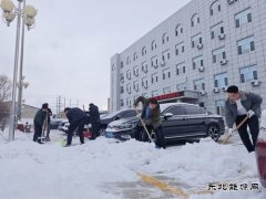 国网巴林右旗供电公司：扫净院内雪 护好平安路